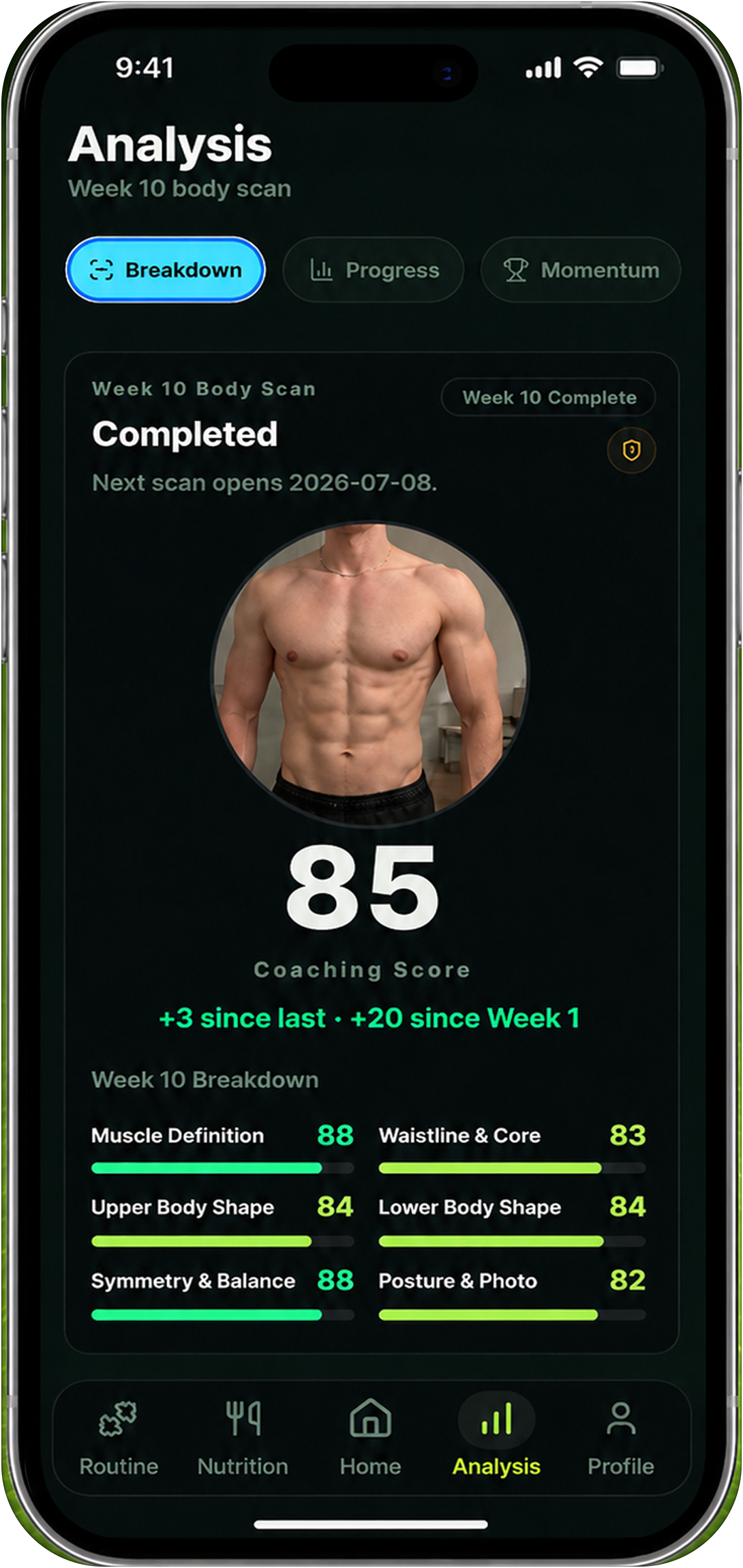 Reset90 AI app preview